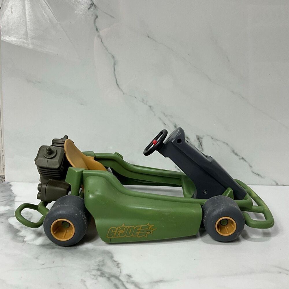 VINTAGE HASBRO G. I. JOE Cobra Mobile Assault Go Cart Military Vehicle
